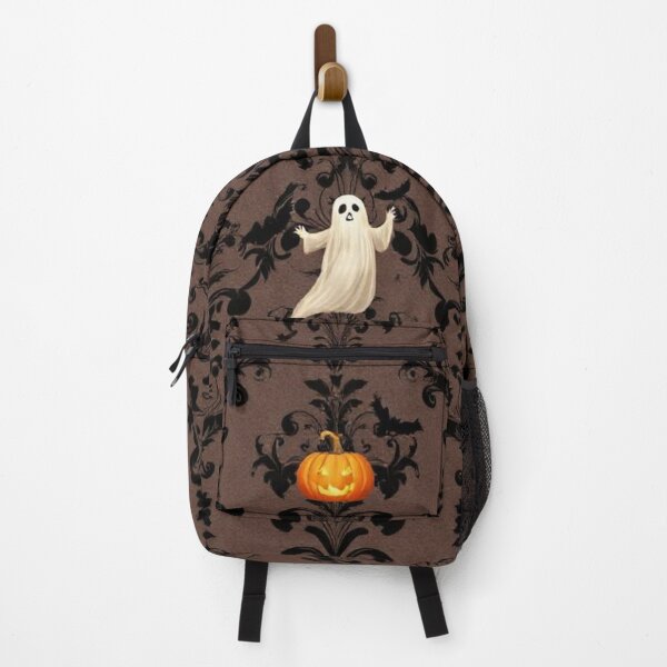 Item preview, Halloween Ghosts & Pumpkins in Damask designed and sold by DesignsByPrnces.
