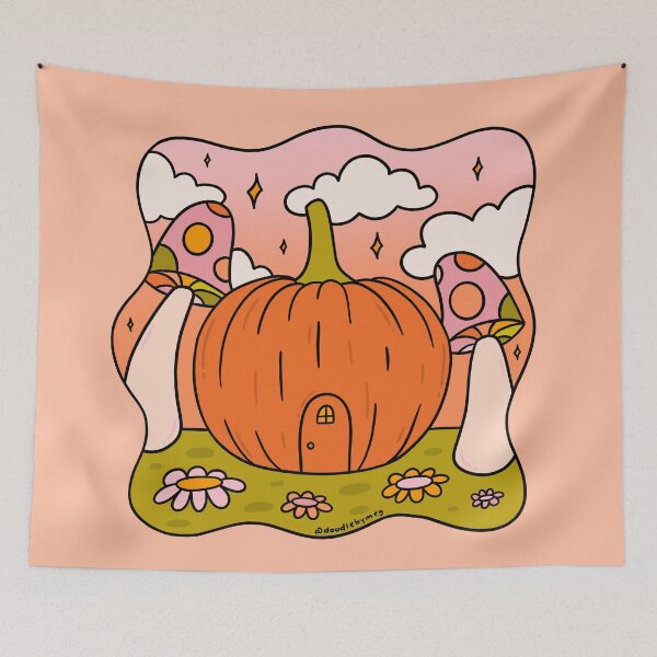 Item preview, Pumpkin Cottage designed and sold by doodlebymeg.
