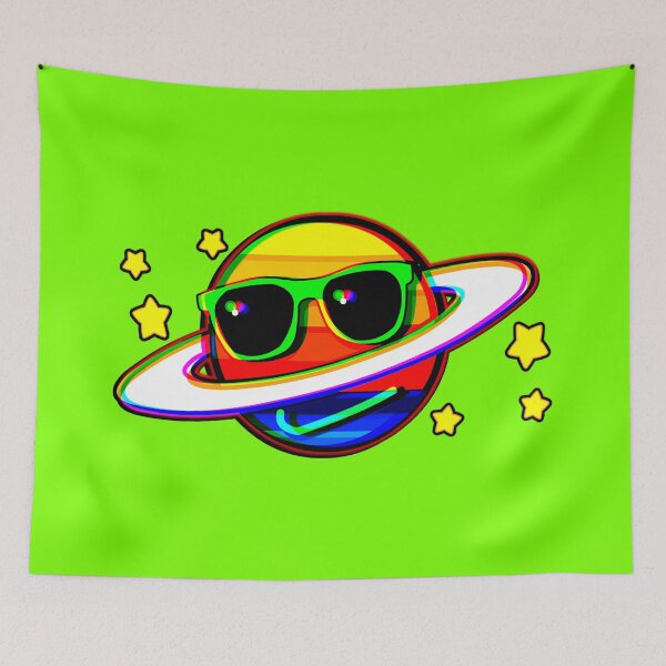 Item preview, saturn funny planet designed and sold by fantasmahappy.