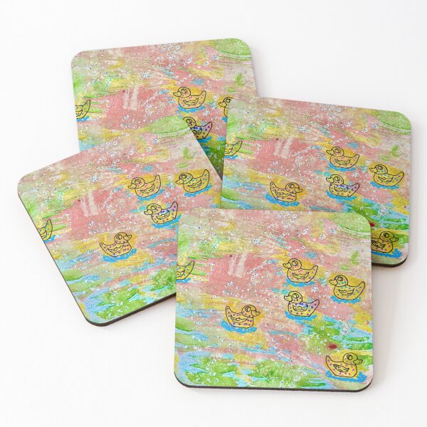 Item preview, Ducks in puddles designed and sold by WildLadyWood.