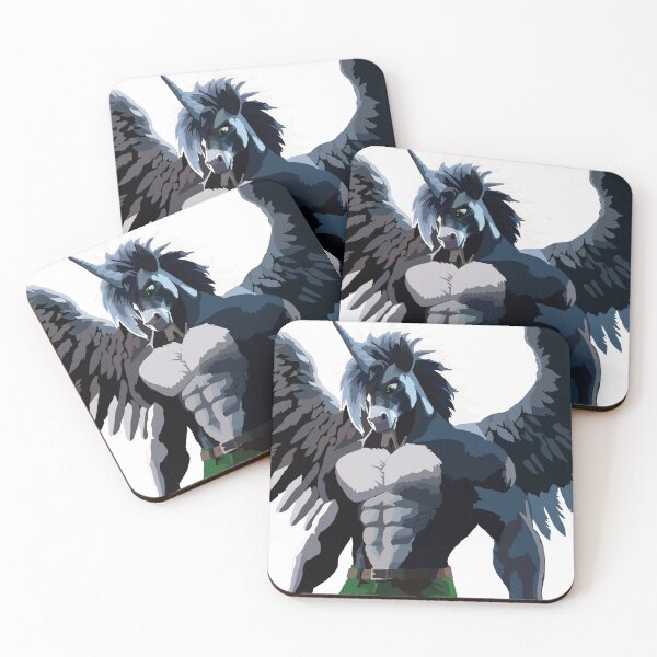 Item preview, Pegacorn stallion guy designed and sold by KlakkDrawsStuff.