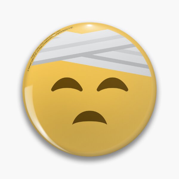 Item preview, Face with Head-Bandage Emoji designed and sold by VeryRandomShop.
