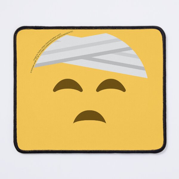 Item preview, Face with Head-Bandage Emoji designed and sold by VeryRandomShop.