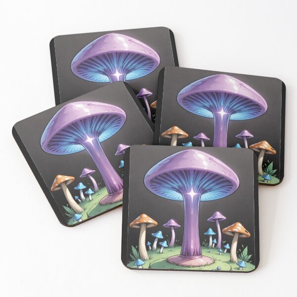 Item preview, Trippy Witchy crystal Magic Mushrooms Alter designed and sold by Arcane  Adorable.
