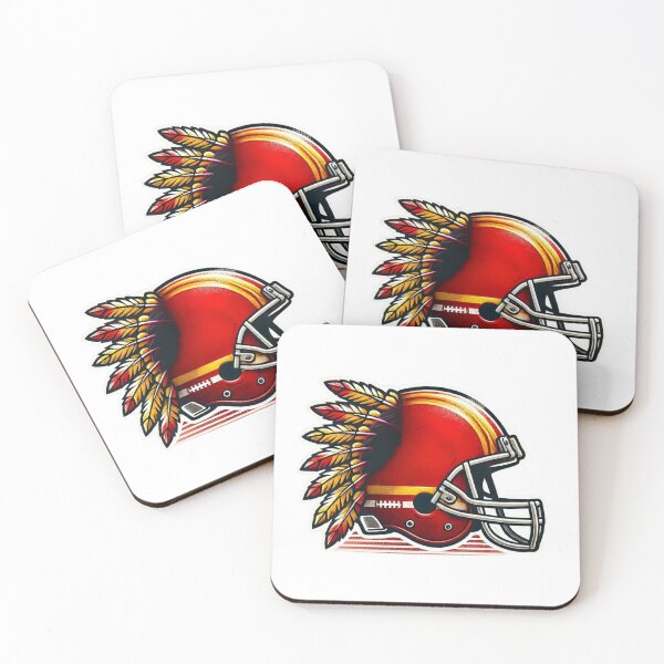 Item preview, Kansas City Chiefs Tribal Helmet designed and sold by pixelpulsenyc.