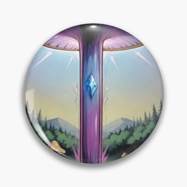 Item preview, Trippy Witchy crystal Magic Mushrooms Alter designed and sold by Arcane  Adorable.