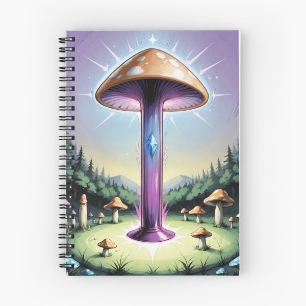 Item preview, Trippy Witchy crystal Magic Mushrooms Alter designed and sold by Arcane  Adorable.