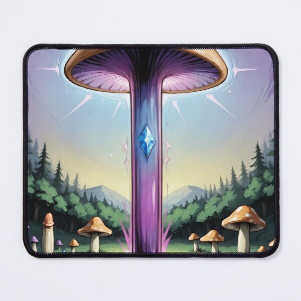 Item preview, Trippy Witchy crystal Magic Mushrooms Alter designed and sold by Arcane Adorable.