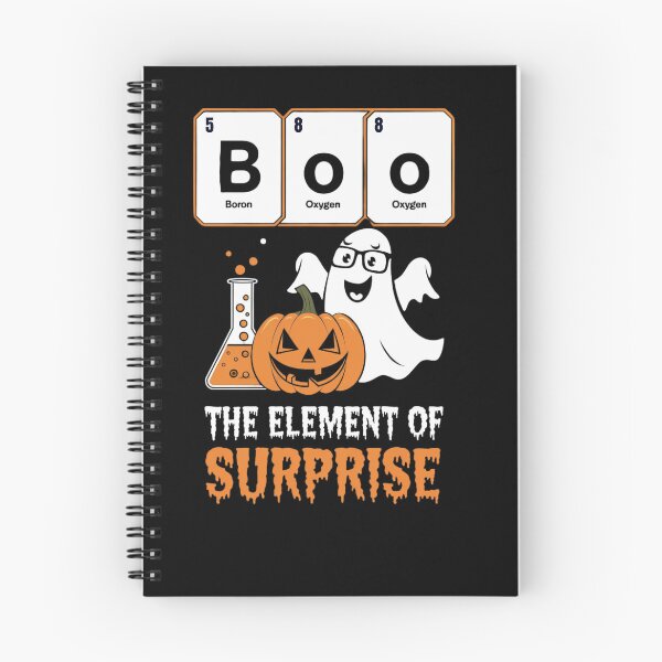 Item preview, Chemistry Boo The Element Of Surprise Cute Chemist Halloween designed and sold by ArtFromBeyond.
