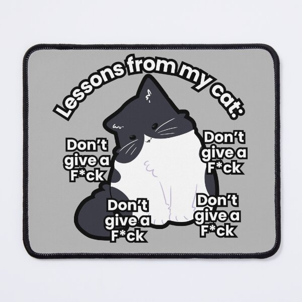 Item preview, Lessons from my cat designed and sold by pearlsenpai.