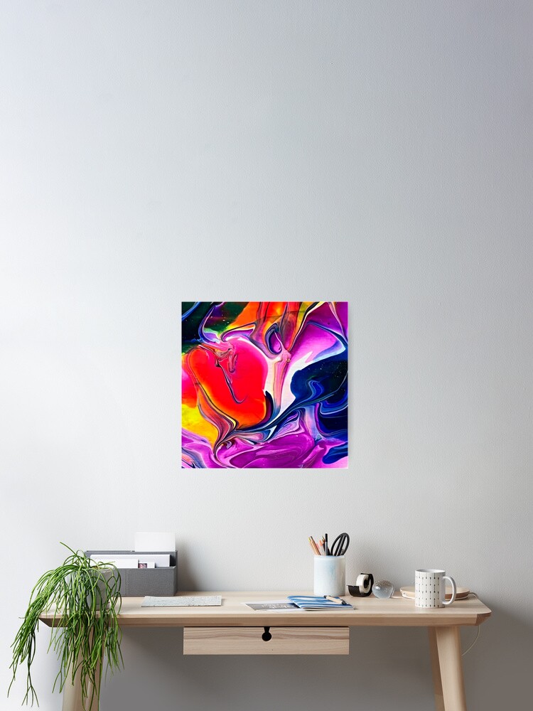 Thumbnail 2 of 3, Poster, Abstracto 2 designed and sold by MaribelDesigns.