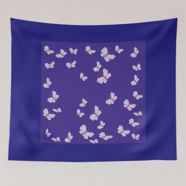 Item preview, Pattern: "Free Butterflies" designed and sold by Liliana  Donato.