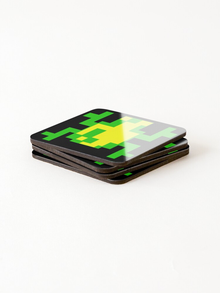 Thumbnail 4 of 5, Coasters (Set of 4), Video Game Frog designed and sold by Ravvick.