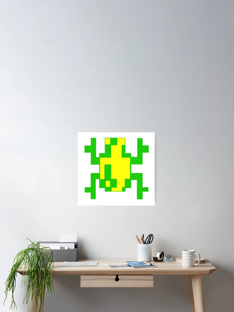 Thumbnail 2 of 3, Poster, Video Game Frog designed and sold by Ravvick.