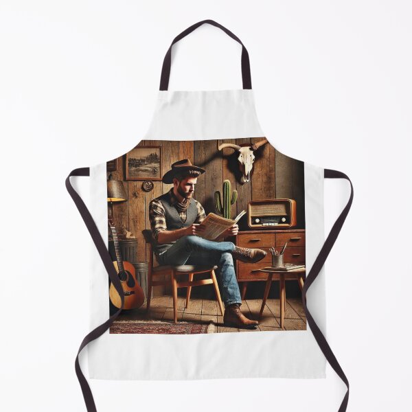 Item preview, Cedric the Cowboy's Quiet Morning designed and sold by Mystoreontheweb.