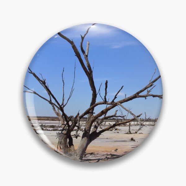 Item preview, Dry Salt Pan and Dead Tree - Photography by Avril Thomas designed and sold by AvrilThomasart.