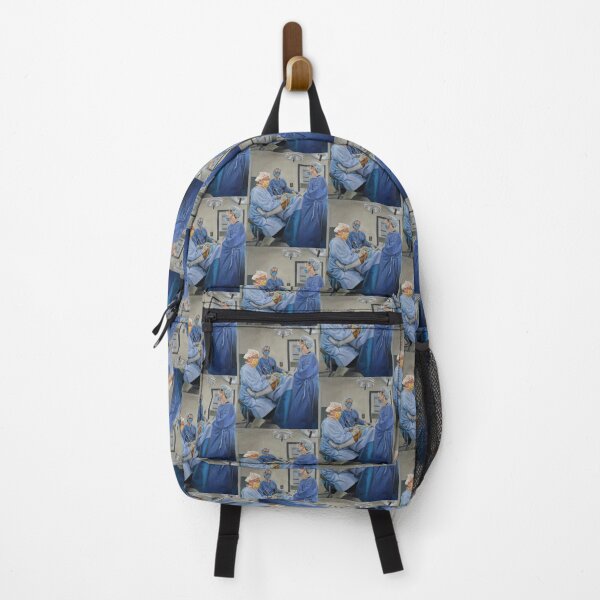 The Case - Oil Painting by Avril Thomas - Adelaide Artist Backpack