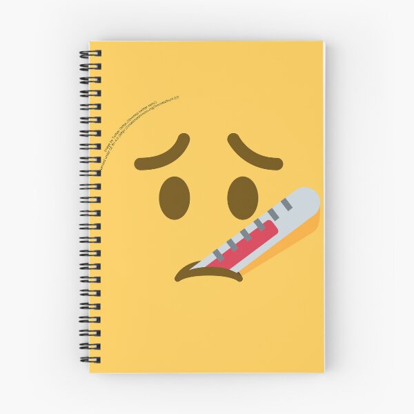 Item preview, Face with Thermometer Emoji designed and sold by VeryRandomShop.