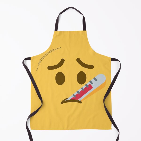Item preview, Face with Thermometer Emoji designed and sold by VeryRandomShop.