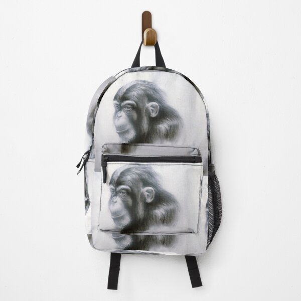 Item preview, Chimp - Drawing by Avril Thomas - Adelaide Artist designed and sold by AvrilThomasart.