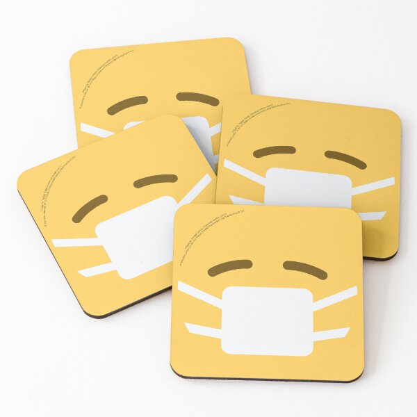 Item preview, Face with Medical Mask Emoji designed and sold by VeryRandomShop.
