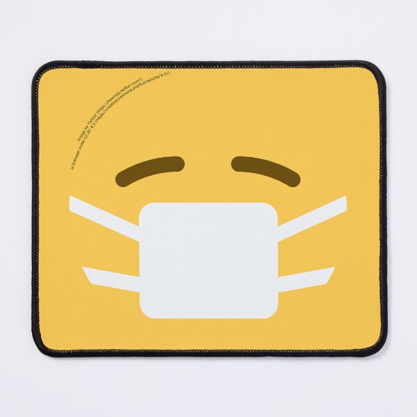 Item preview, Face with Medical Mask Emoji designed and sold by VeryRandomShop.