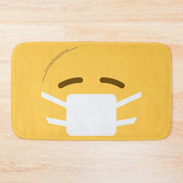 Item preview, Face with Medical Mask Emoji designed and sold by VeryRandomShop.