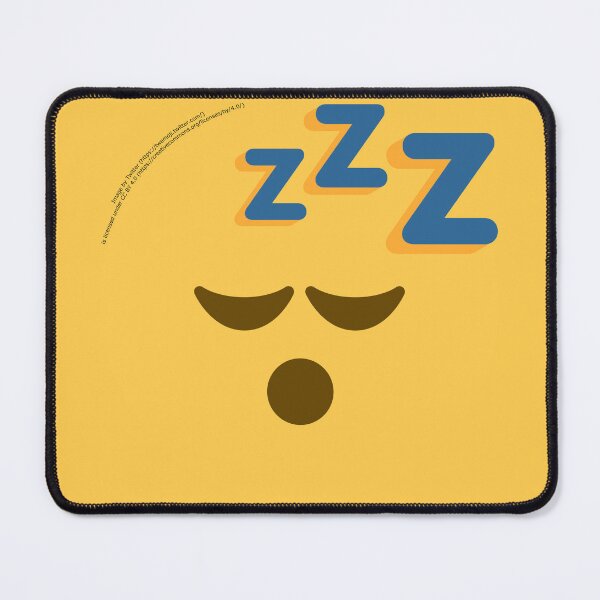 Item preview, Sleeping Face Emoji designed and sold by VeryRandomShop.