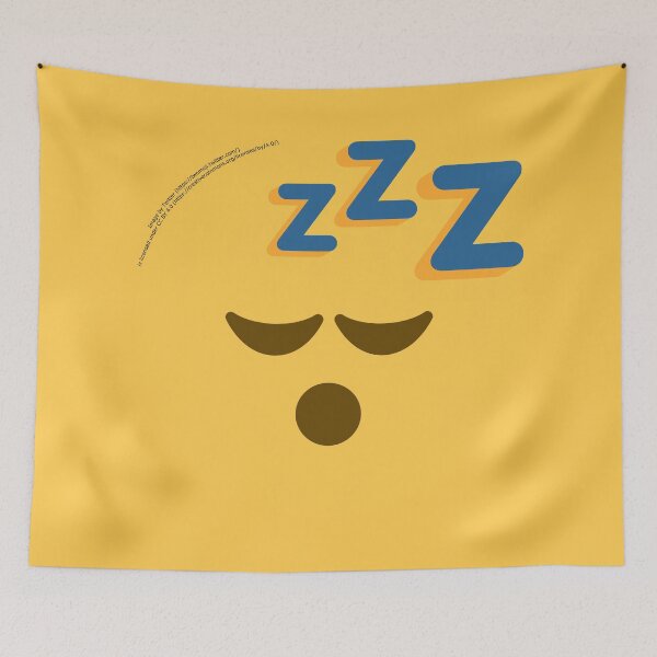 Item preview, Sleeping Face Emoji designed and sold by VeryRandomShop.
