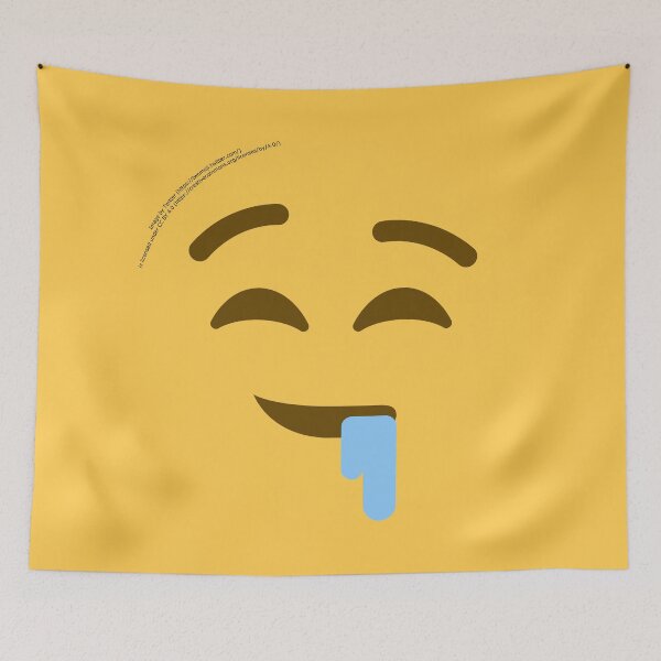 Item preview, Drooling Face Emoji designed and sold by VeryRandomShop.