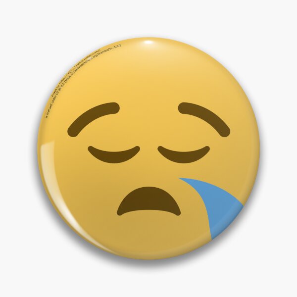 Item preview, Sleepy Face Emoji designed and sold by VeryRandomShop.
