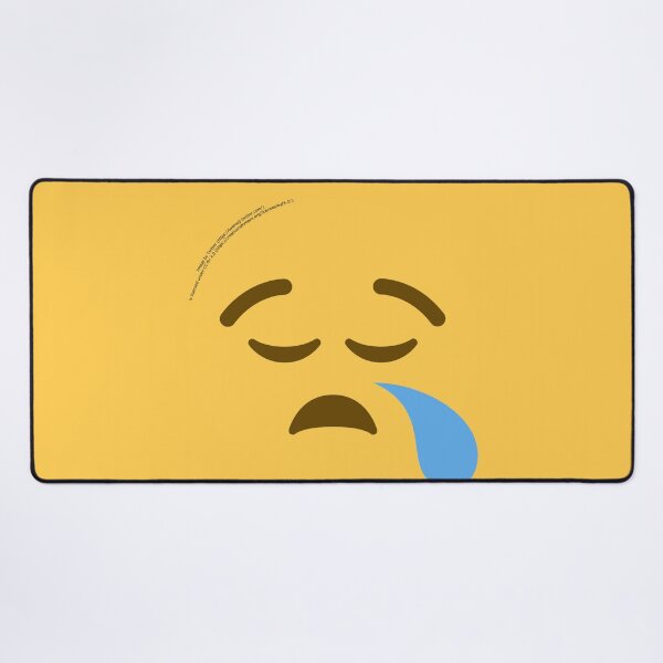 Item preview, Sleepy Face Emoji designed and sold by VeryRandomShop.