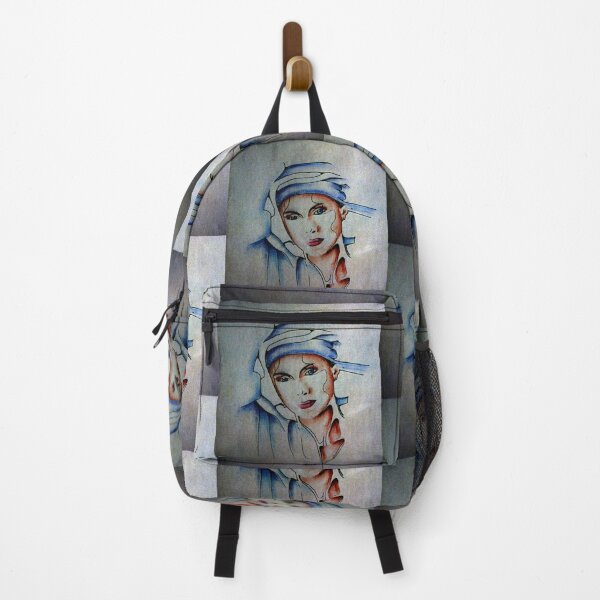 Blue Turban - Drawing by Avril Thomas Backpack