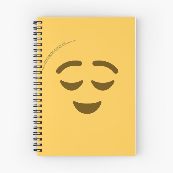 Item preview, Relieved Face Emoji designed and sold by VeryRandomShop.