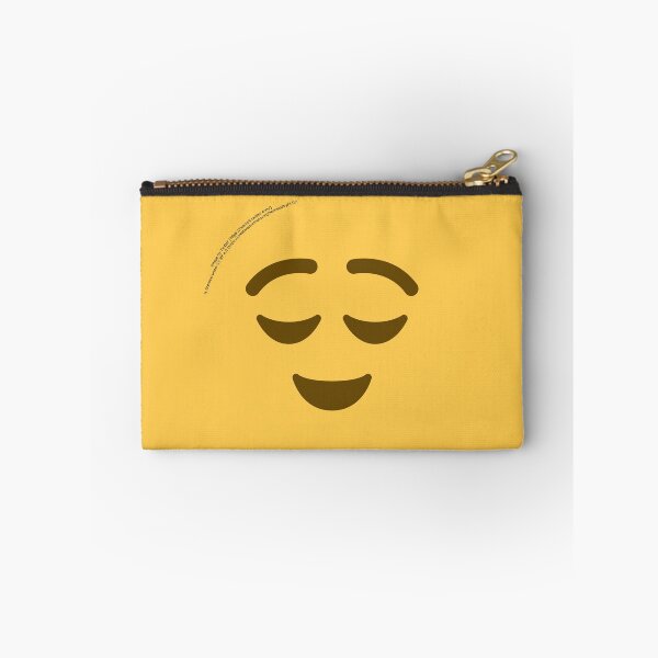 Item preview, Relieved Face Emoji designed and sold by VeryRandomShop.