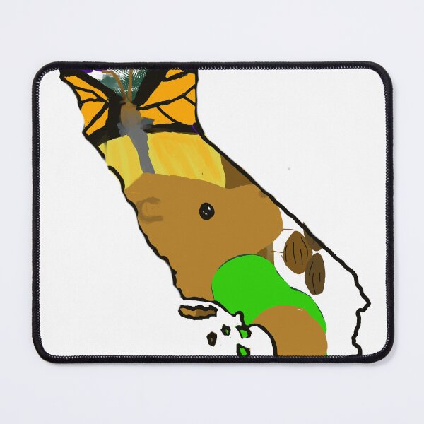 Item preview, California- Inline Version designed and sold by EmberGlowPress.