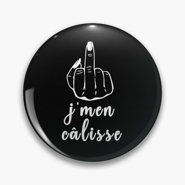 Item preview, jmen calisse with woman middle finger white designed and sold by EmeraldeaArt.