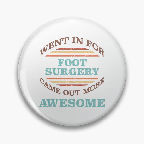 Item preview, Foot Surgery Recovery Humor designed and sold by thepixelgarden.