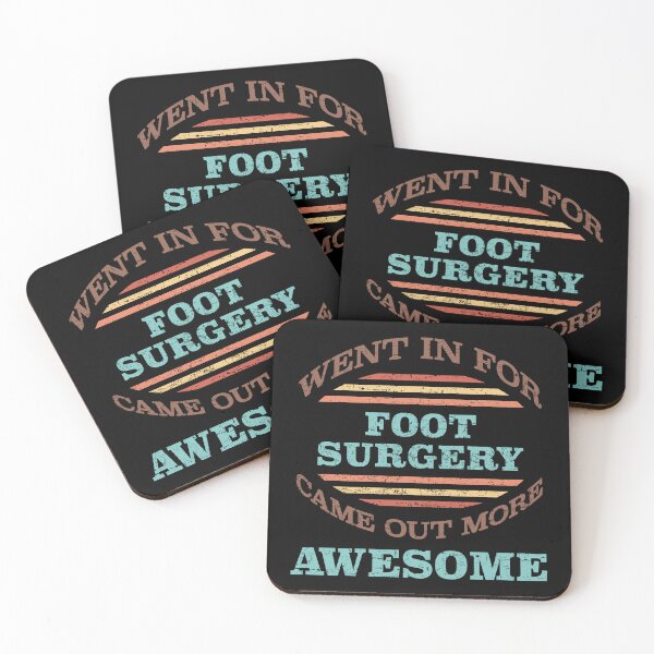 Item preview, Foot Surgery Recovery Humor designed and sold by thepixelgarden.