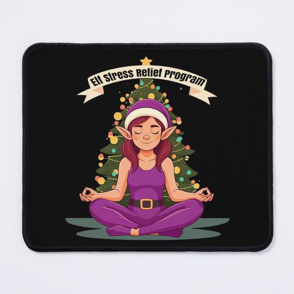 Item preview, Christmas Elf Stress Relief Program designed and sold by HolidayT-Shirts.