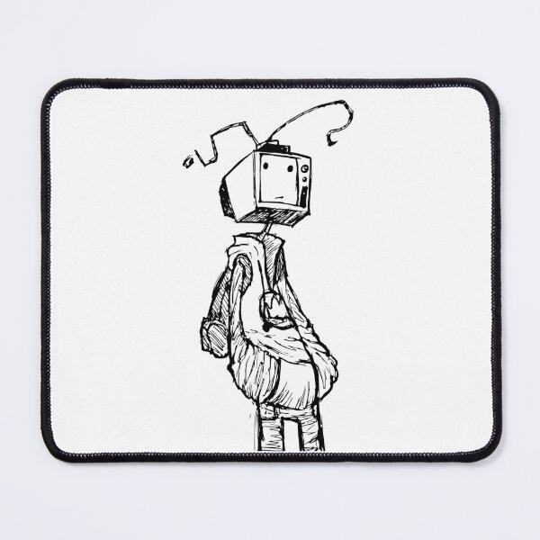 Item preview, boy with TV head designed and sold by Somncat.