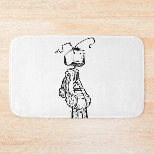 Item preview, boy with TV head designed and sold by Somncat.