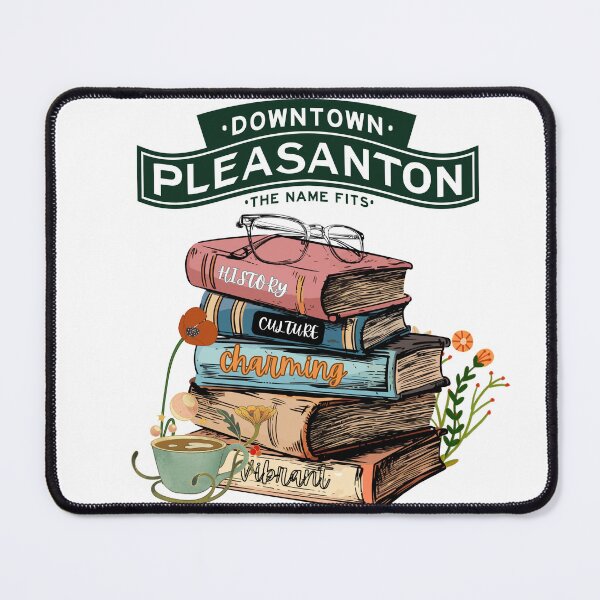 Item preview, Charming Reads & Blooms: Downtown Pleasanton Tribute designed and sold by ReallySweetTees.