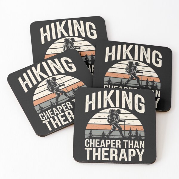 Item preview, Hiking Cheaper Than Therapy designed and sold by Baldazar.