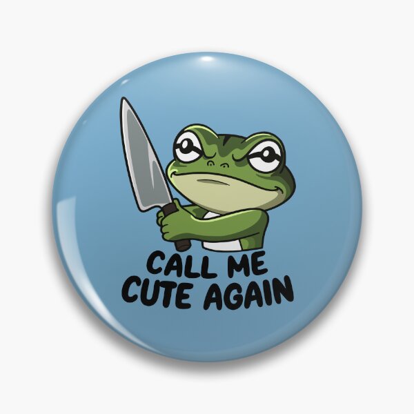 Artikelvorschau, Call Me Cute Again Lustiges Frosch Anime Tier entworfen und verkauft von NosandEdgy.