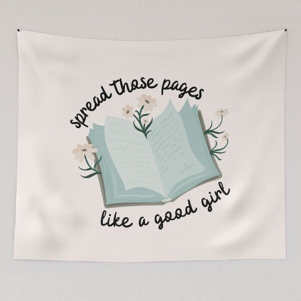 Item preview, spread those pages like a good girl designed and sold by Neadoodles.
