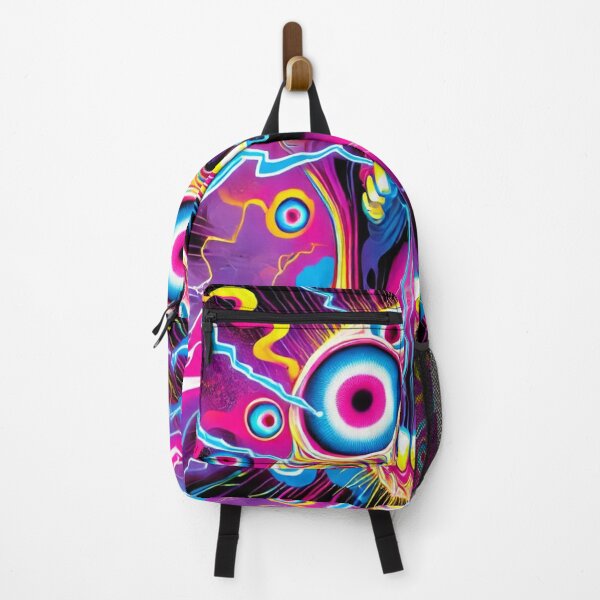 Item preview, Electrified Skull – Neon Psychedelic Art designed and sold by Magic Of Imagination.