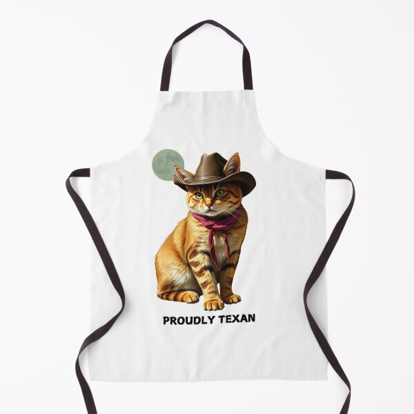 Item preview, cowboycat with cowboy hat and Proudly Texan designed and sold by GinnyGi.