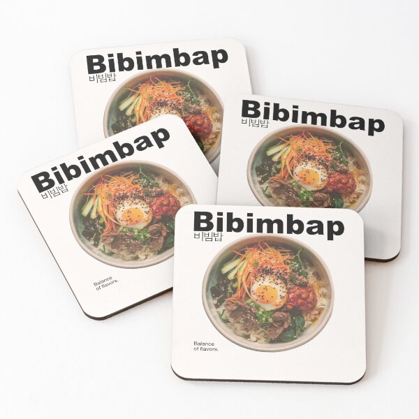 Item preview, Bibimbap 비빔밥 korean dish  designed and sold by nelkrshop.