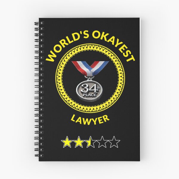 Item preview, World's Okayest Lawyer designed and sold by Sunrise427.